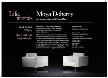 Moya Doherty at Magee